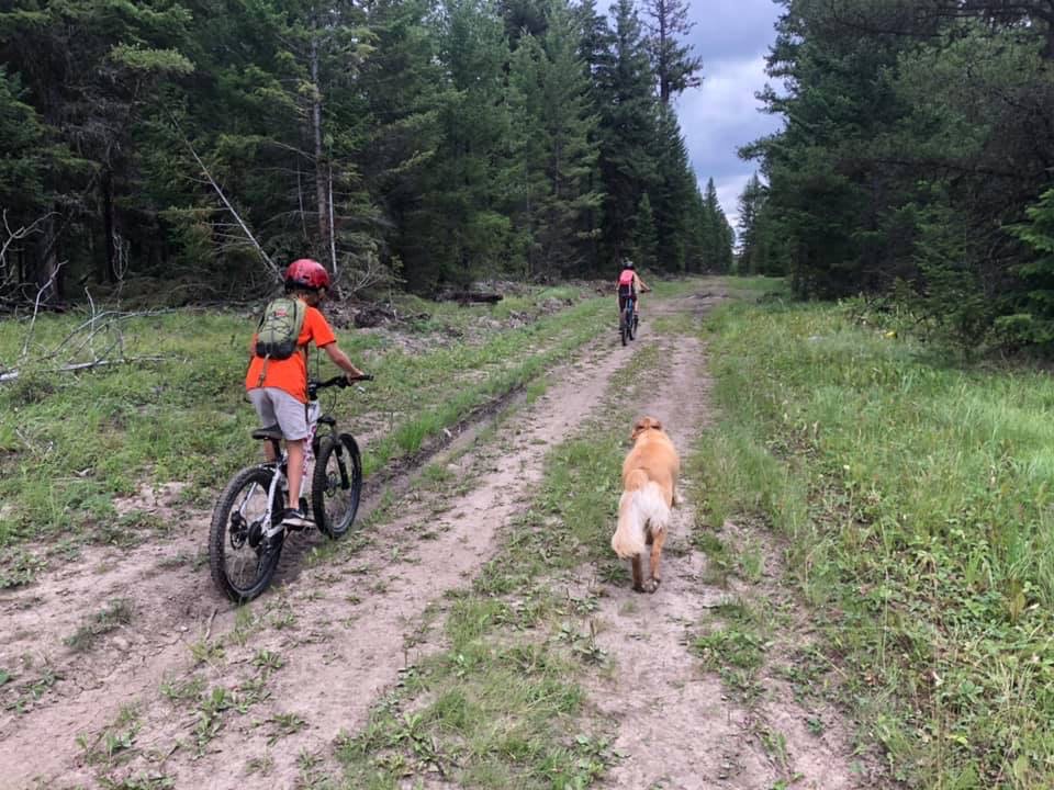 Mountain Biking at Chimney & Felker Lake