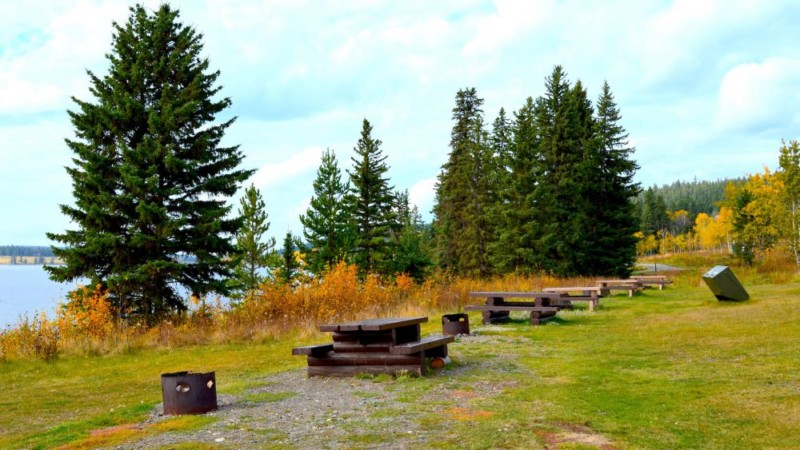 Felker Lake day use area Felker Lake day use area