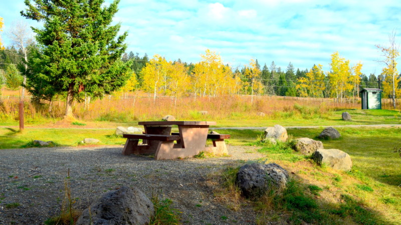Felker Lake camp site Felker Lake camp site